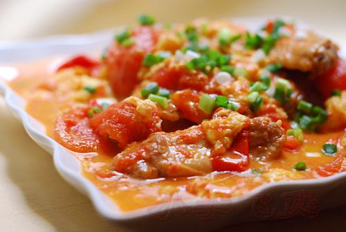 番茄蛋煮鸡翼的做法