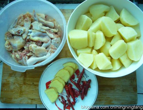 电压力锅大盘鸡的做法