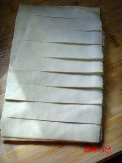 尖椒豆片的做法