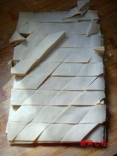 尖椒豆片的做法