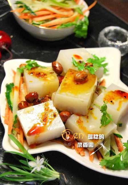 彩蔬皮冻的做法