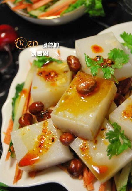 彩蔬皮冻的做法