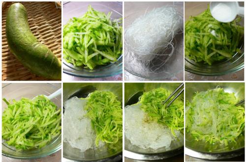 萝卜拌粉丝的做法