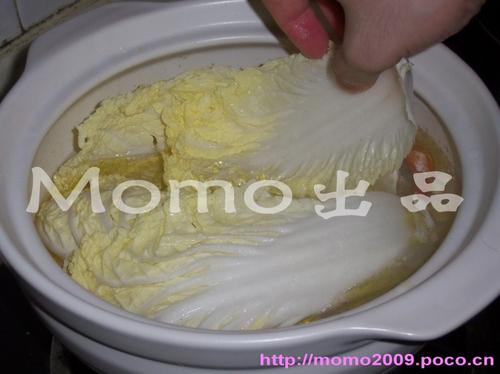 鸡汤浸大白菜的做法