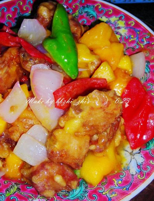 柠汁芒果排骨的做法