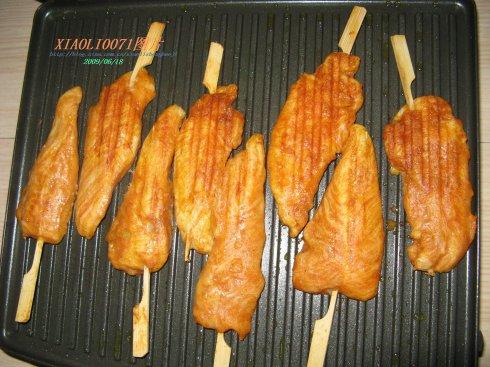 电饼铛烤制鸡柳的做法