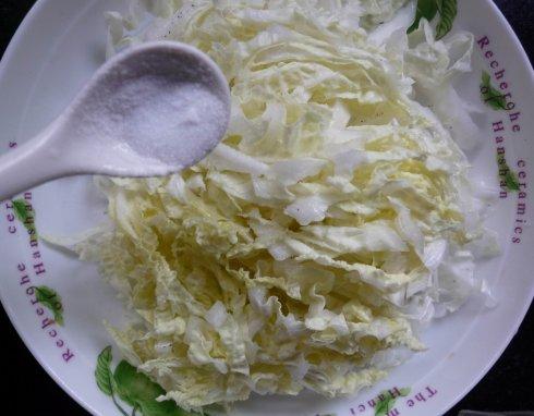 爽口白菜的做法