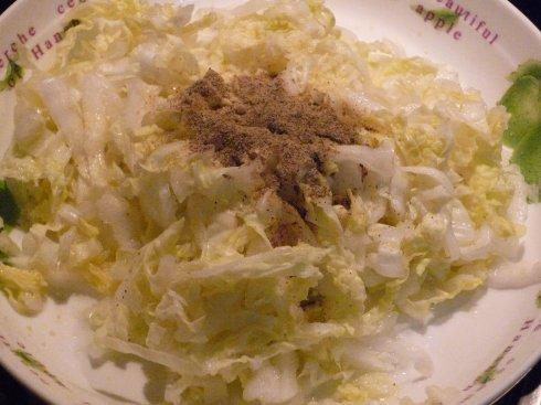 爽口白菜的做法