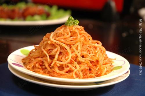 醋泡辣萝卜丝的做法