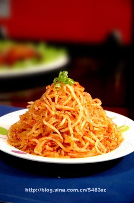 醋泡辣萝卜丝的做法