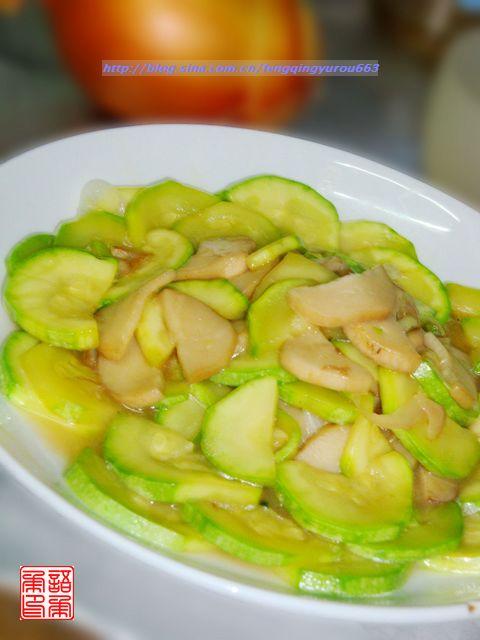 鲍汁西葫芦的做法