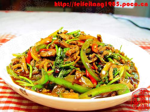 香菜牛肉丝的做法