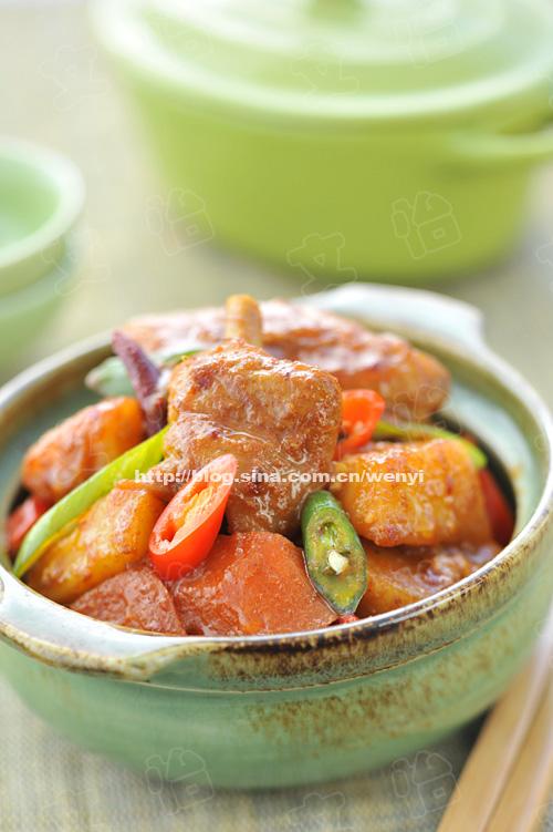 辣炖土豆鸡块的做法