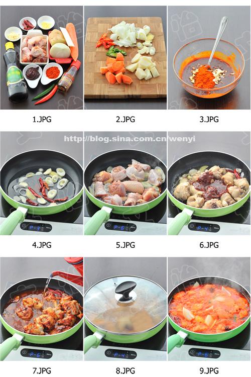 辣炖土豆鸡块的做法