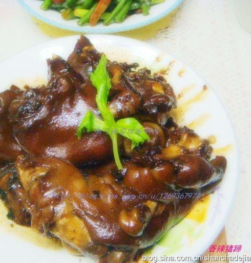 电压力锅香辣猪蹄的做法