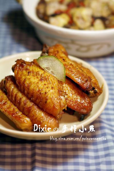 酱烤鸡翅中的做法