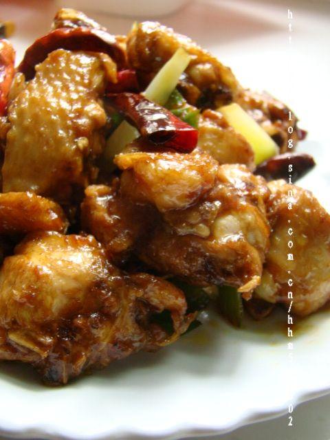 干辣椒炒鸡翅的做法