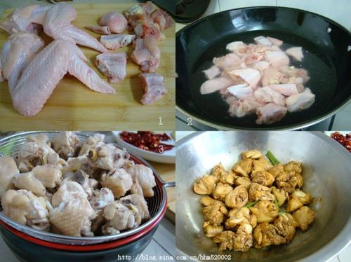 干辣椒炒鸡翅的做法