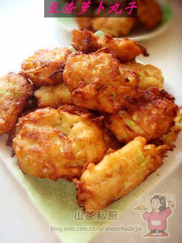 豆渣萝卜丸子的做法