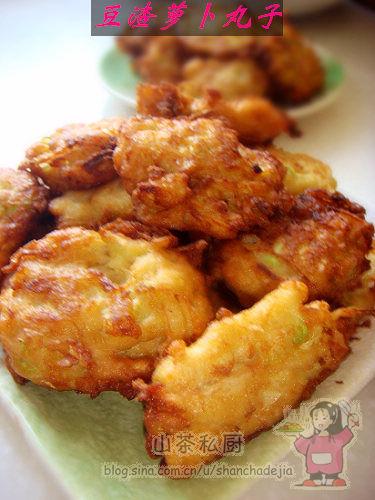 豆渣萝卜丸子的做法