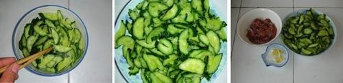 小炒黄瓜片的做法
