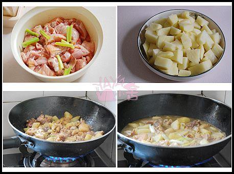 鸡块炖土豆的做法