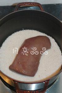 盐焗猪肝的做法