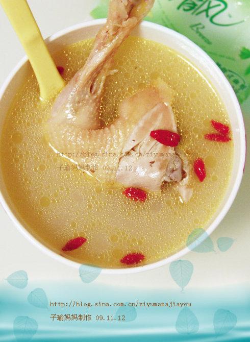 药赡鸡汤的做法