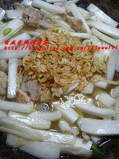 五花肉粉丝炖白菜的做法