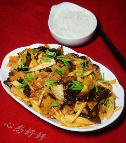 香辣肉片的做法