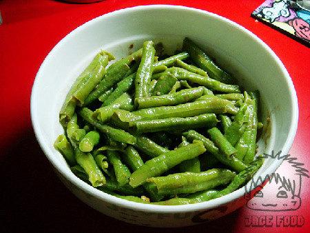 虾酱豆角的做法