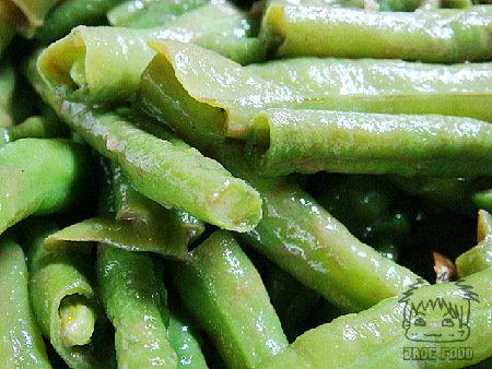 虾酱豆角的做法