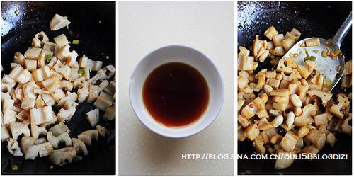 宫保藕丁的做法