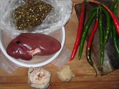 椒香腰片的做法