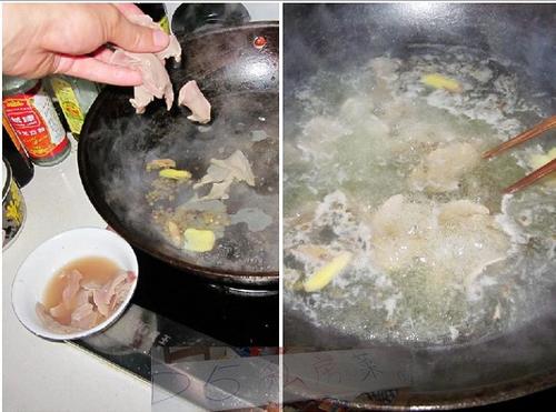 椒香腰片的做法