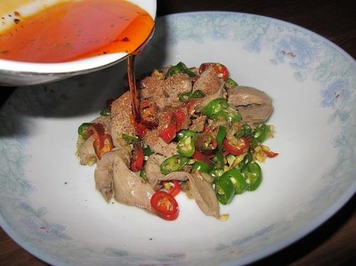 椒香腰片的做法