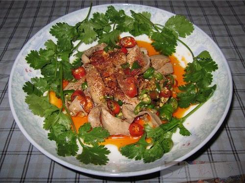 椒香腰片的做法