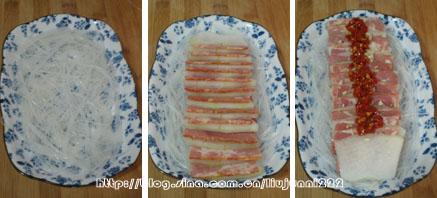 剁椒培根蒸冬瓜的做法