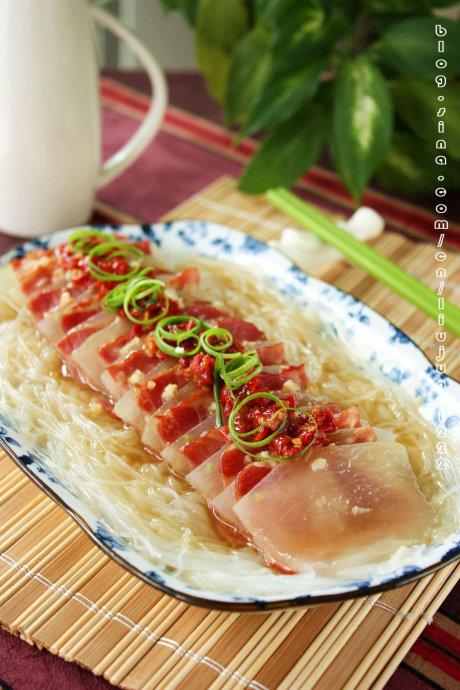剁椒培根蒸冬瓜的做法
