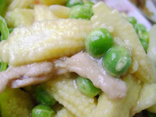 青豆肉丝的做法