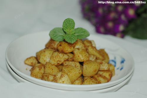 孜然黄金甲土豆的做法