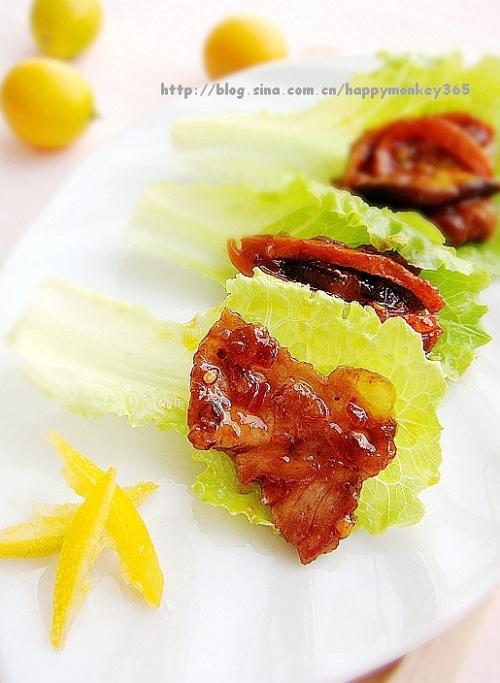 五花肉生菜包的做法