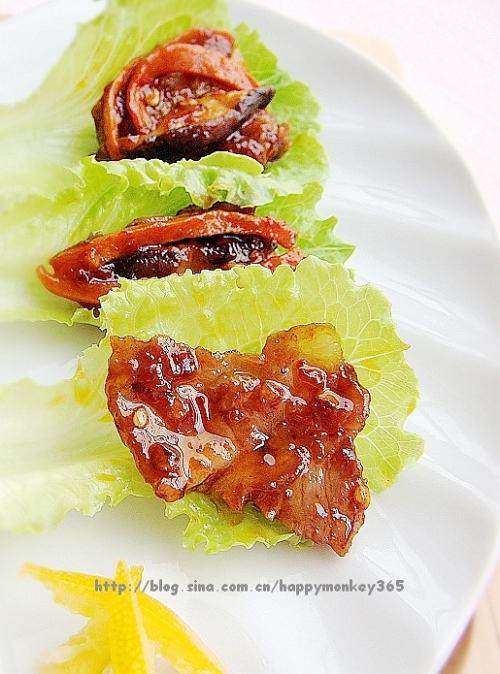 五花肉生菜包的做法