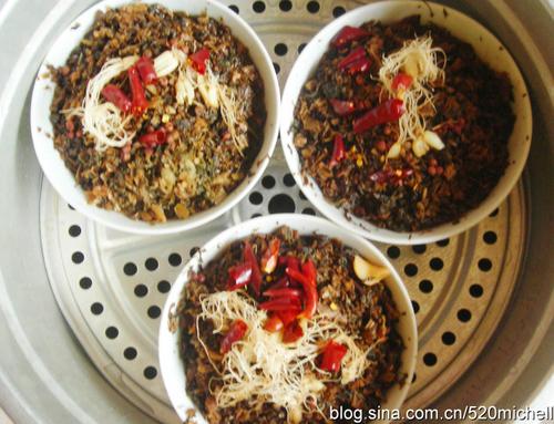 芽菜扣肉的做法