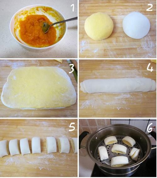 双色馒头+西红柿炒鸡蛋+小米黑芝麻糊+腐乳的做法