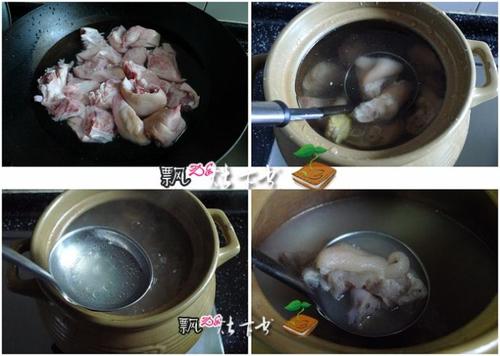 辣子醋拌蹄花冻的做法