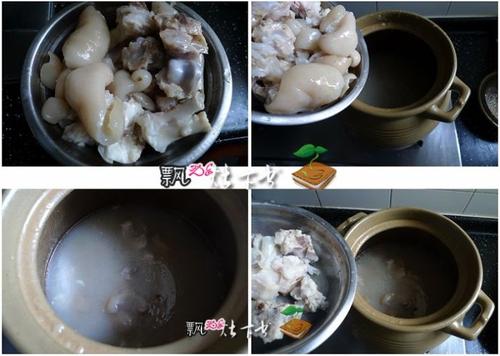 辣子醋拌蹄花冻的做法