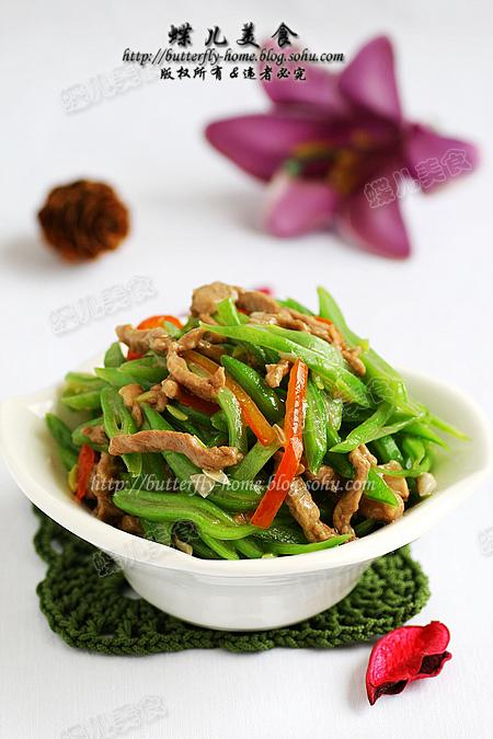 里脊炒油豆的做法