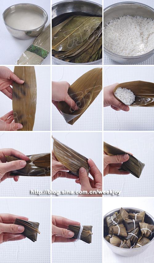 排骨烧粽子的做法