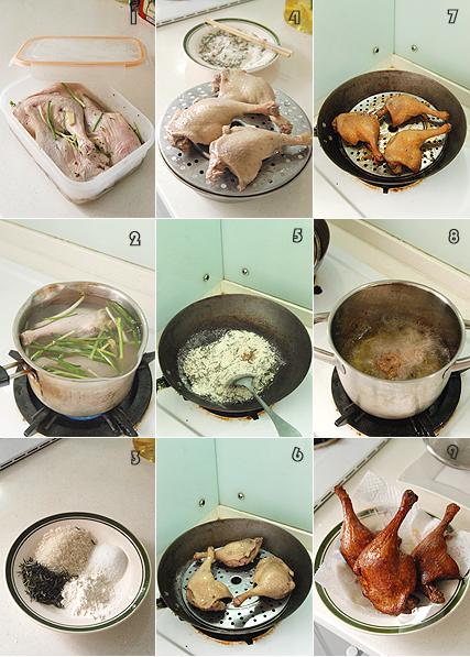 茶香烟熏鸭的做法